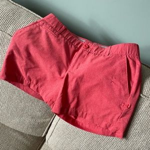 Girls Under Armor Size 0 coral shorts